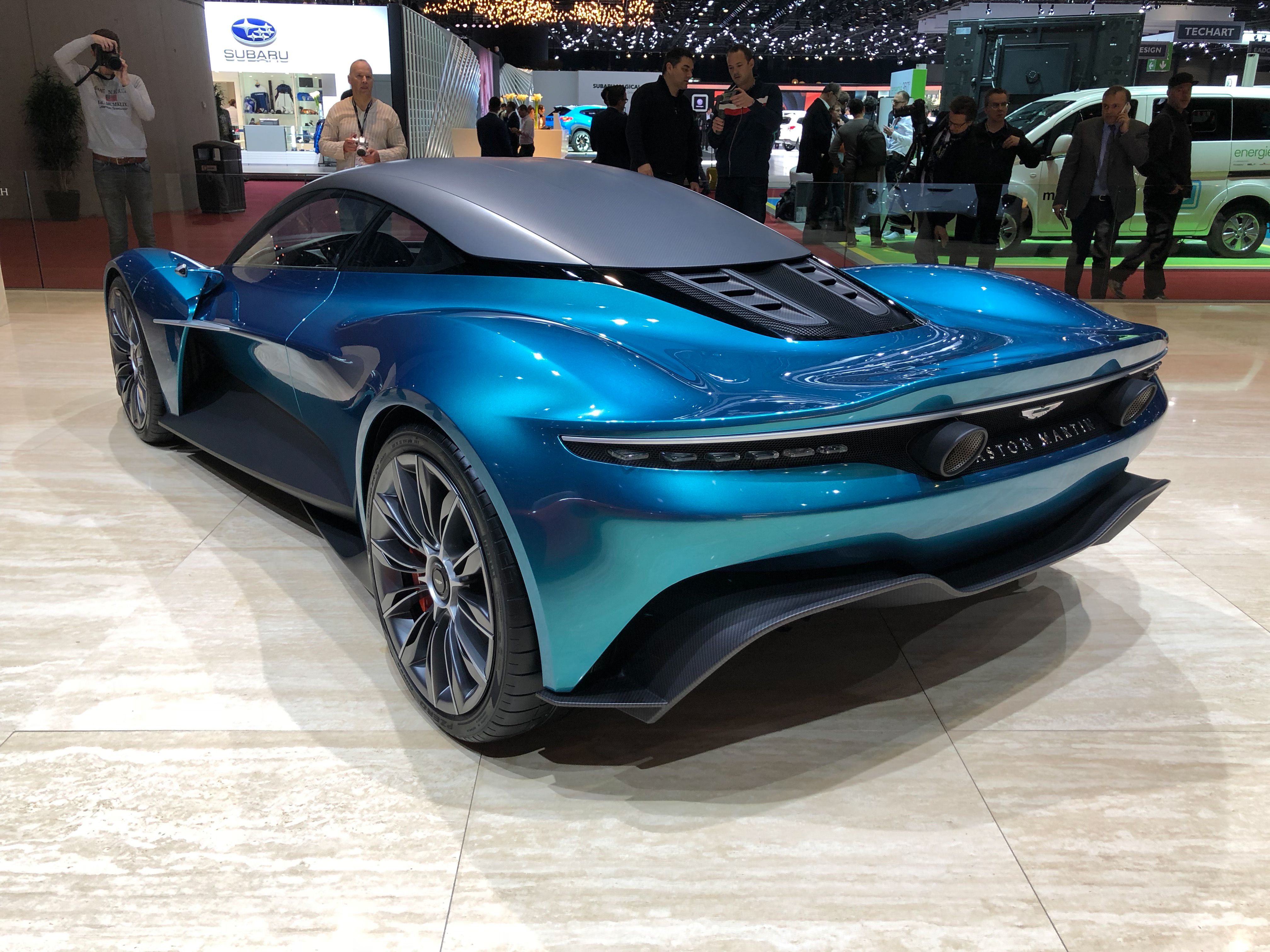 Aston Martin Vanquish Vision Concept Has Ferrari and McLaren in Its Sights