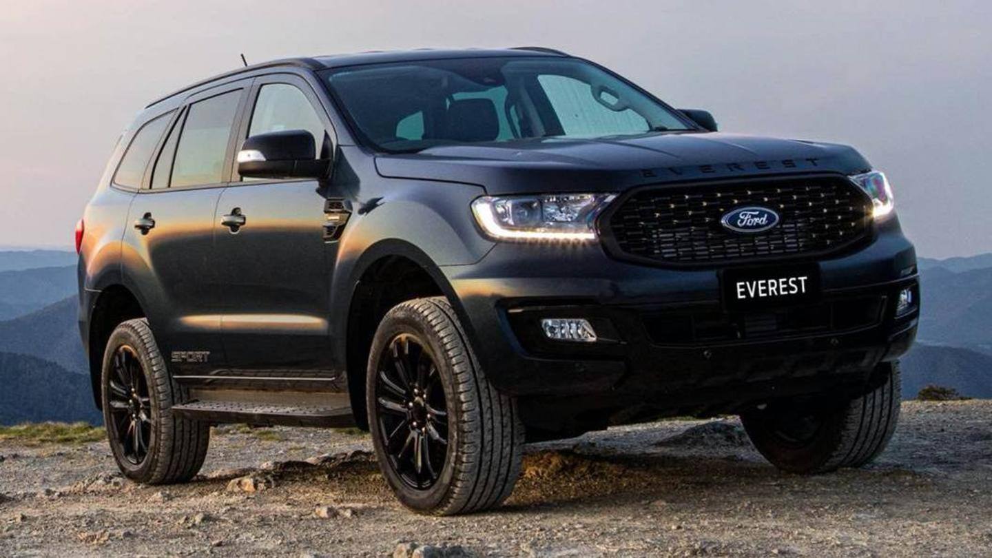 Bookings for Ford Endeavour Sport SUV begin at select dealerships | NewsBytes